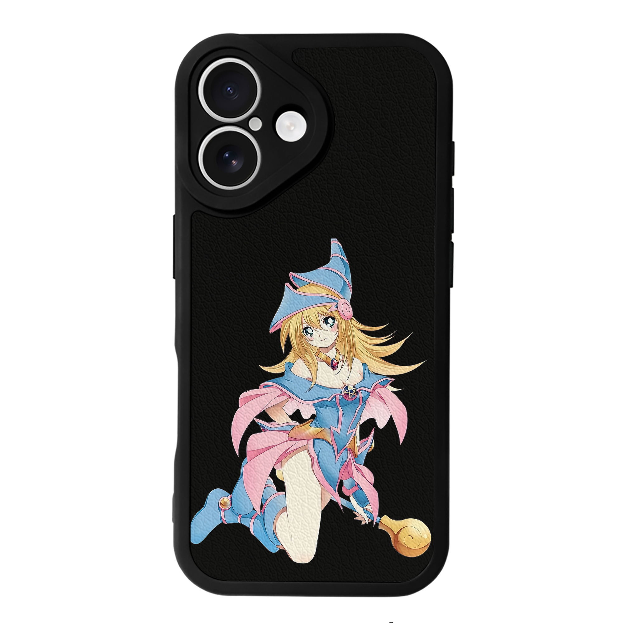 遊☆戯☆王 Yu-Gi-Oh! 【iPhone 16シリーズ対応】シリコンスマホケース（レザー調） 材質：シリコン